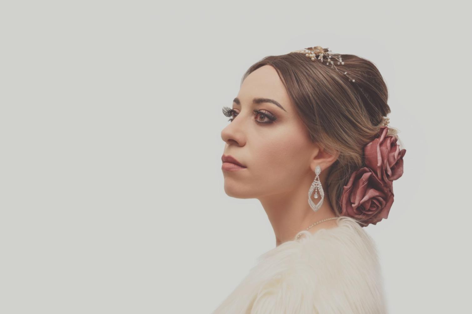 Texture capillare naturale in primo piano